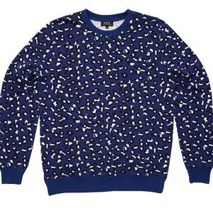 APC Leopard Print Sweatshirt
